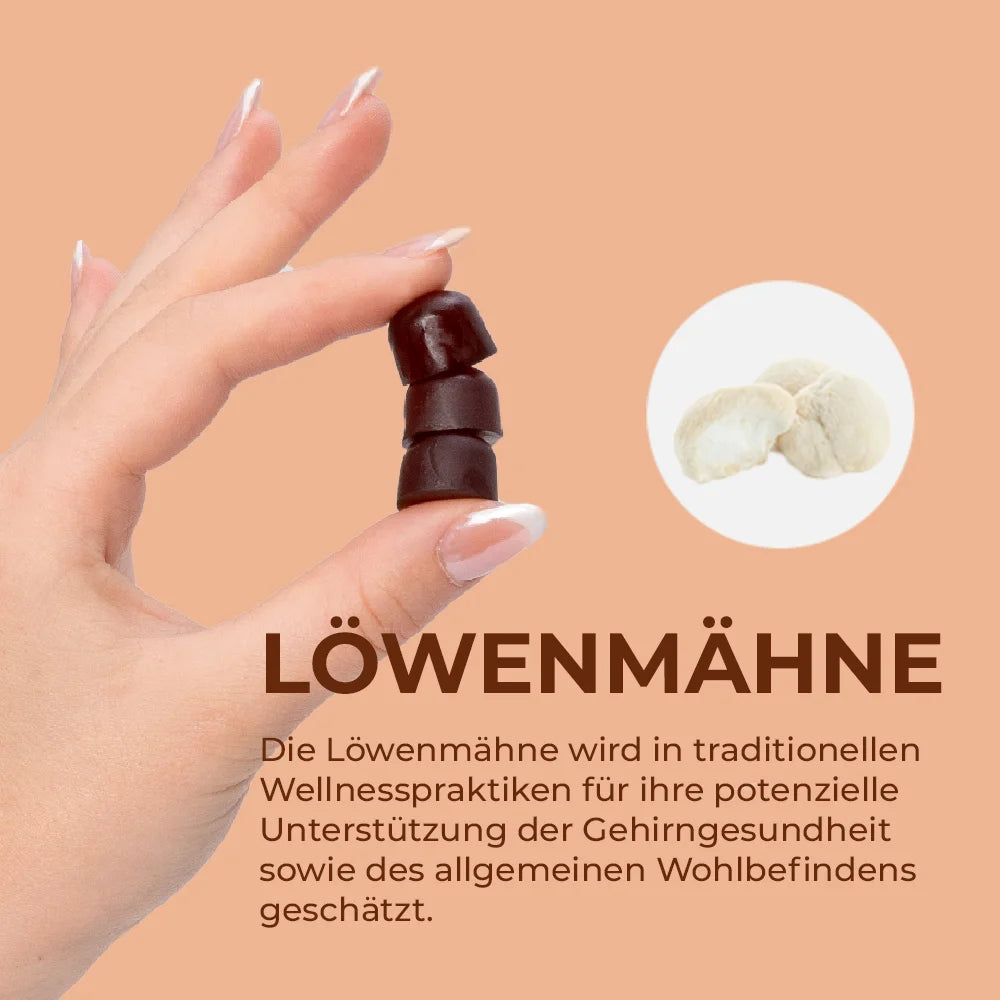 Löwenmähne-Gummies